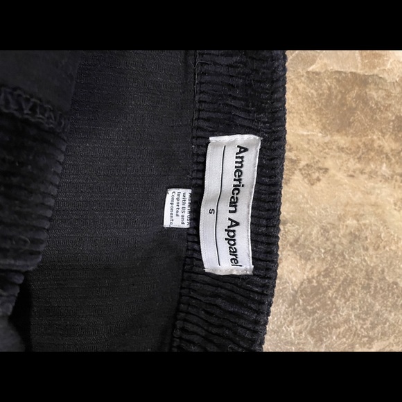American apparel corduroy skirt